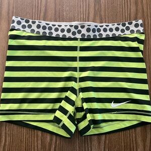 Nike Pro Combat Neon Athletic Shorts size XL